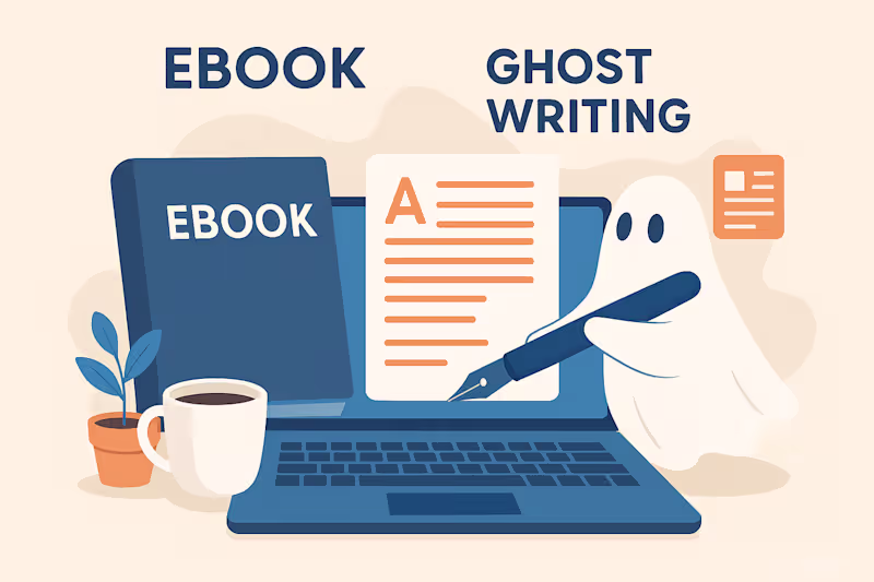 Cover image for Expert eBook Writer & Ghostwriting Professional