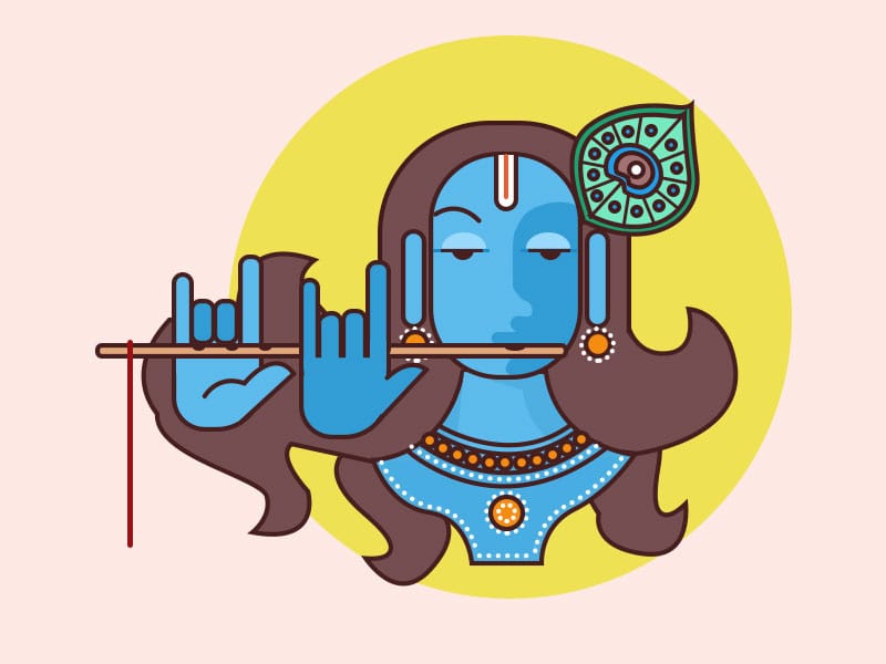 Cover image for Lord Krishna