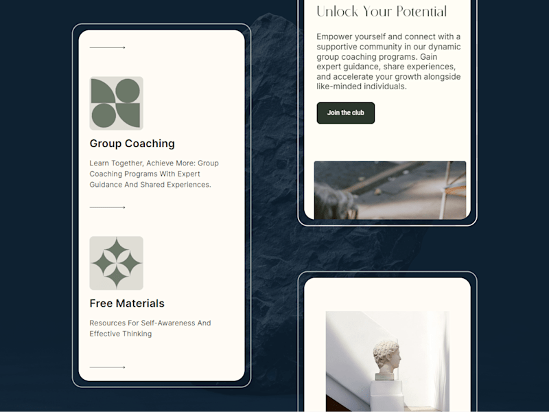 Cover image for Business Coaching Website 