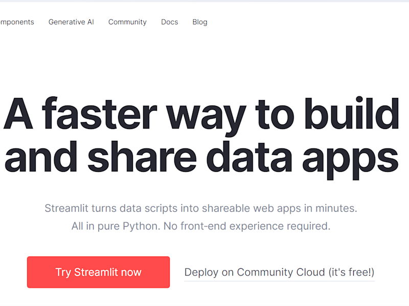 Cover image for Streamline Your Data with Streamlit: Custom Applications