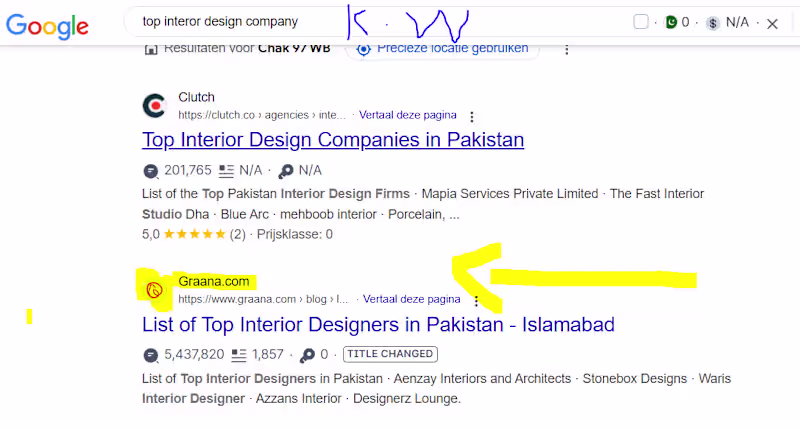 Cover image for graana interior design company -