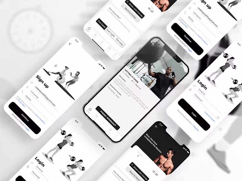 Cover image for Health And Fitness App
