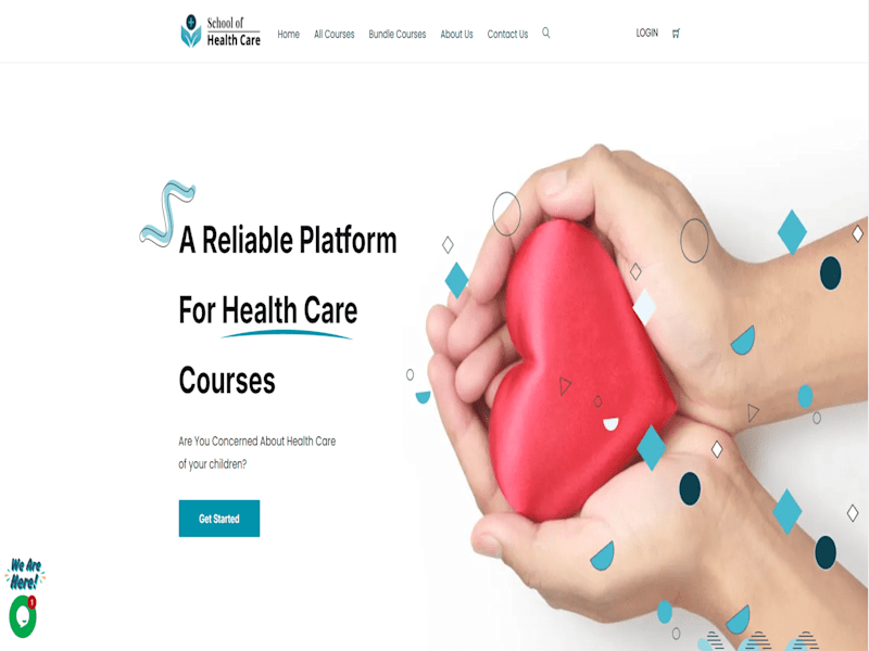 Cover image for E-Learning Website