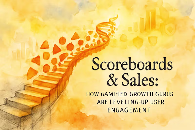 Cover image for Scoreboards & Sales: How Gamified Growth Gurus Are Leveling-Up User Engagement