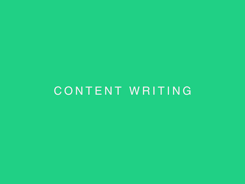 Cover image for Content Writing