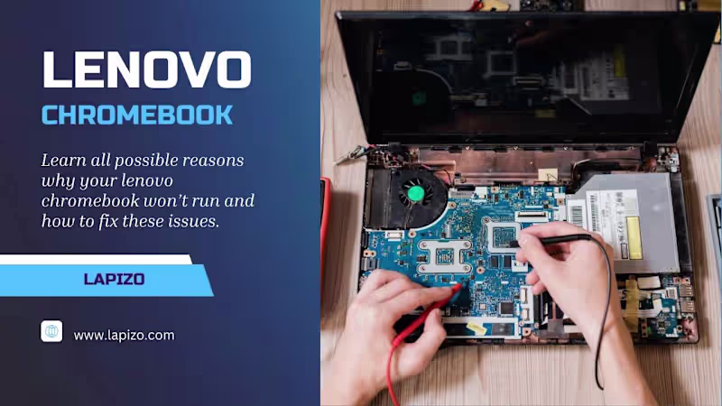 Cover image for Lenovo Chromebook Won’t Turn On – Possible Reasons