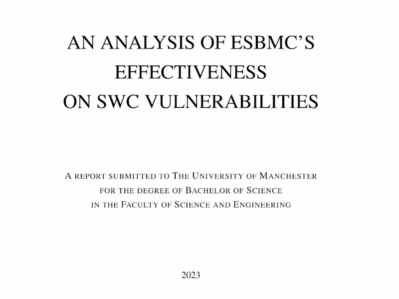 Cover image for Software Security Analysis on an Industry Leading Tool