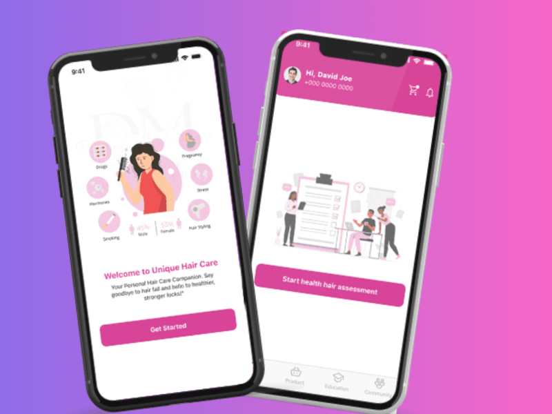 Cover image for Haircare App