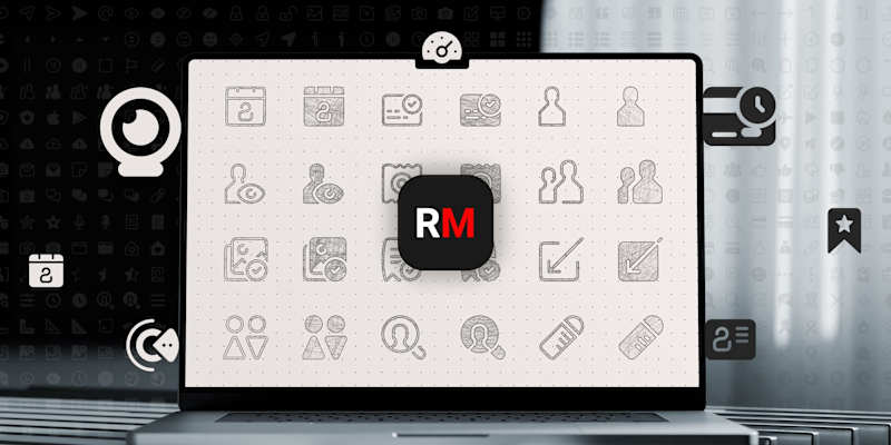 Cover image for Custom Icons Set (900+ icons and symbols)