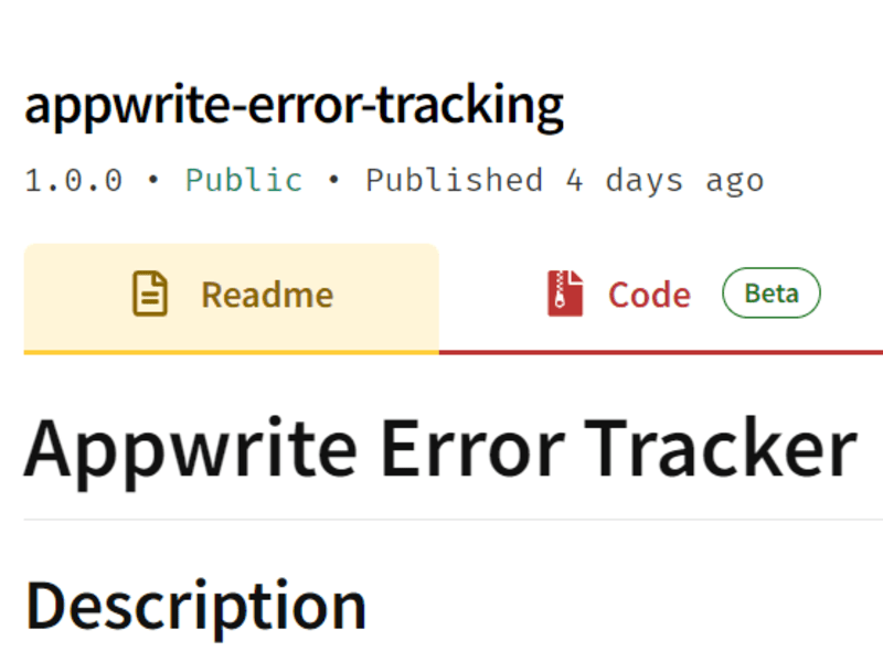 Cover image for GitHub - gurjeetsinghvirdee/appwrite-error-tracker: Real-time e…