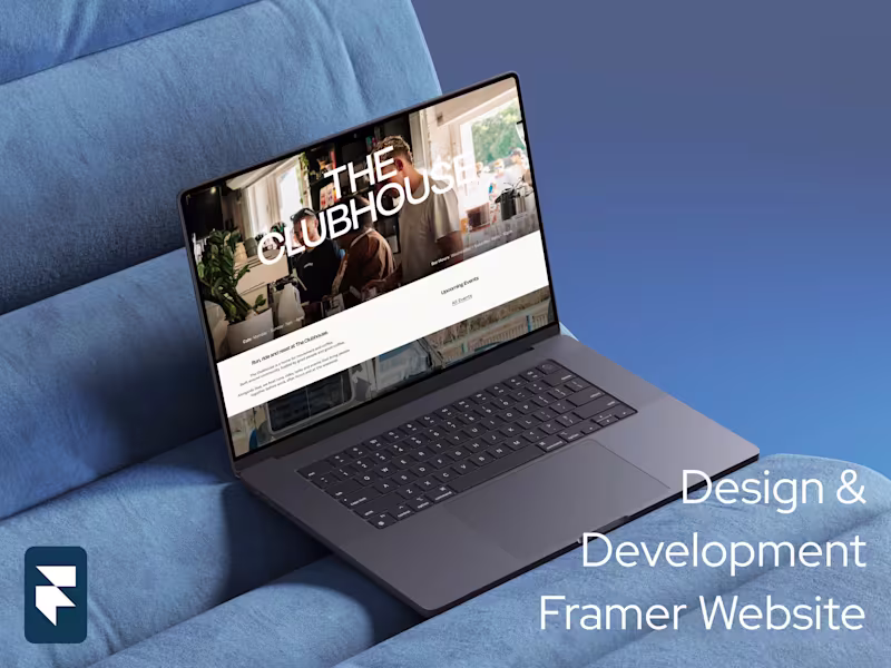 Cover image for The Clubhouse: Framer Design & Development