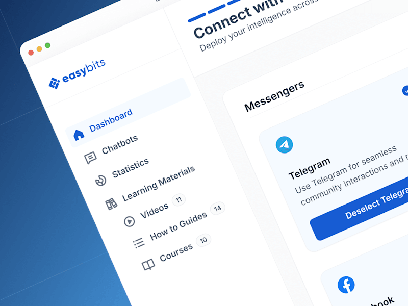 Cover image for Multi-Platform Chatbot Web App Development