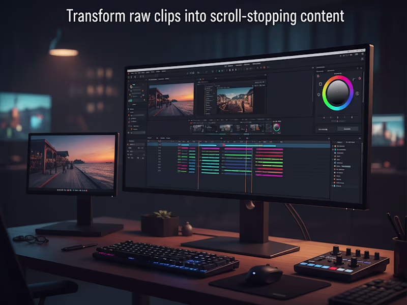Cover image for Transform Raw Clips into Scroll-Stopping Social Videos