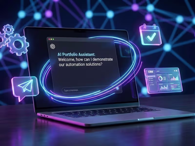 Cover image for AI Lead & Support Chatbot - Full-Stack Intelligent Assistant