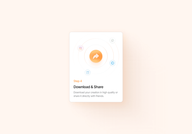 Cover image for Download and share Card