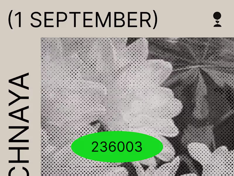 Cover image for 1st September poster
