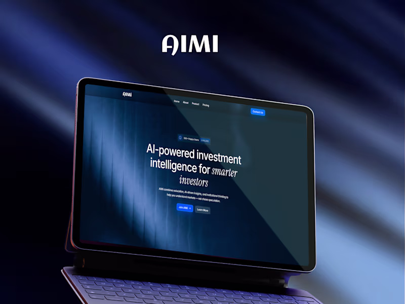 Cover image for Aim Cube : Framer Website Design & Development