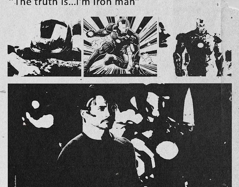 Cover image for Vintage Poster about Iron Man