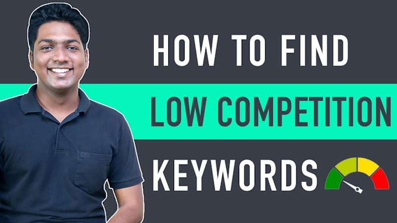 Cover image for How to Find Low Competition Keywords with High Traffic - YouTube