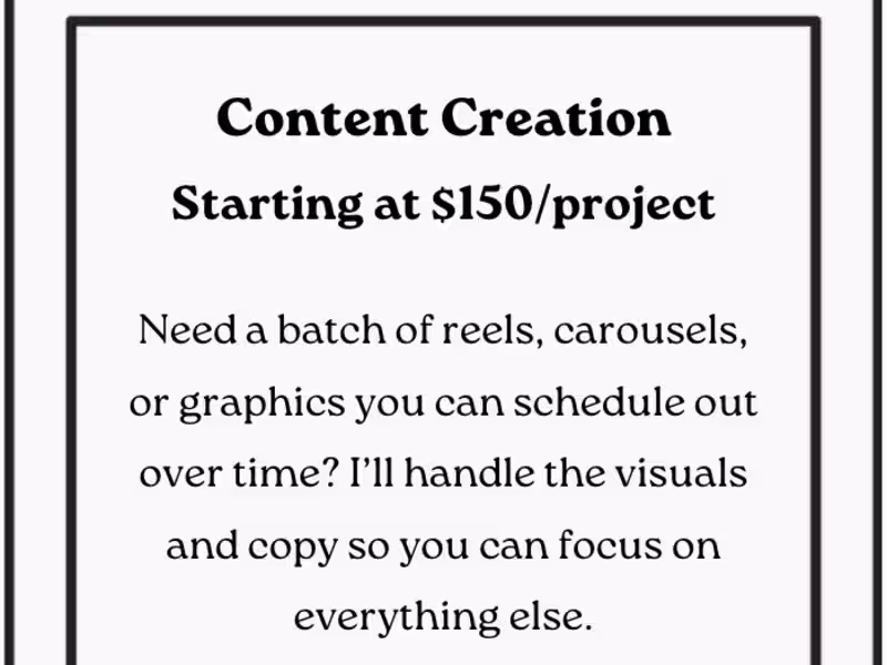 Cover image for Custom-designed social media content and branded assets