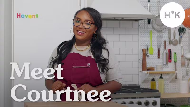Cover image for Meet Courtnee, Chef and Haven's Kitchen Creative Director - You…