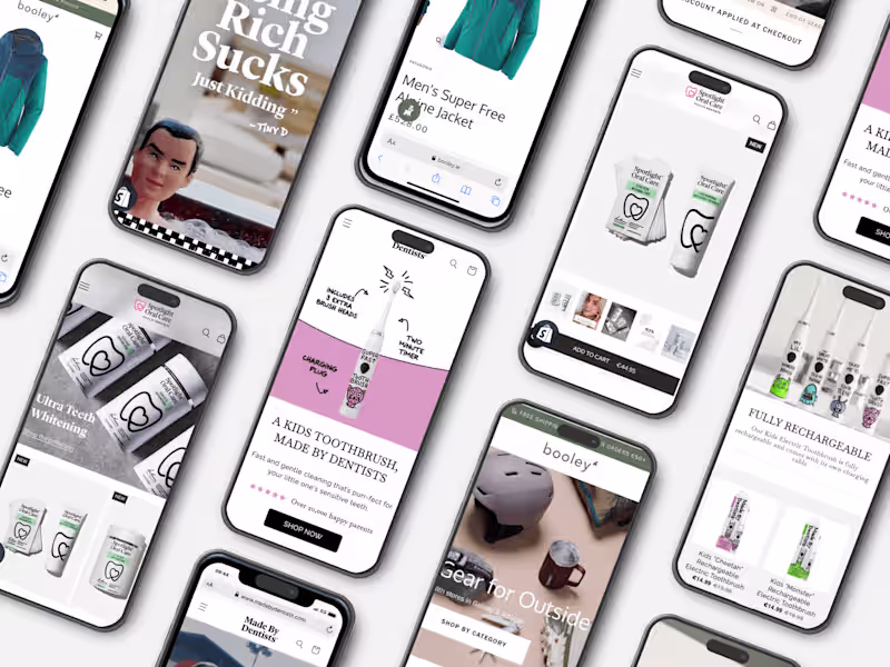 Cover image for Shopify Website Design & Full Build