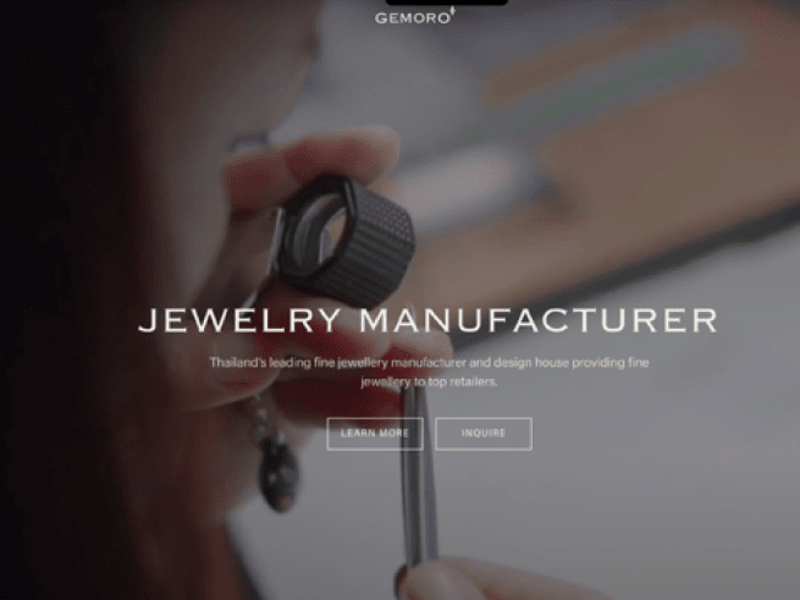 Cover image for GEMORO - Thailand's leading fine jewellery manufacturer