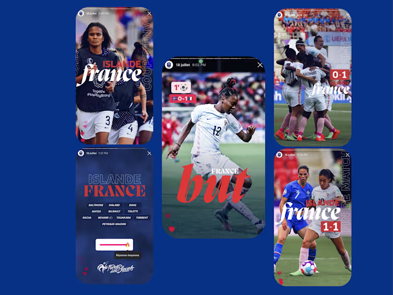 Cover image for Social Media Manager French Football Feminine Instagram