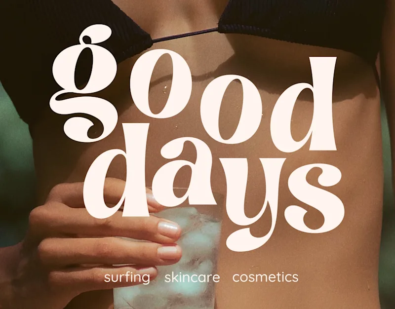 Cover image for GOODDAYS | Surfing Skincare Cosmetic | Brand Identity