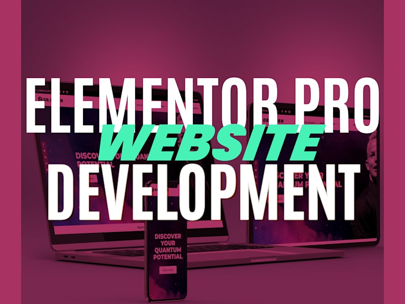 Cover image for Premium WordPress website built with Elementor Pro