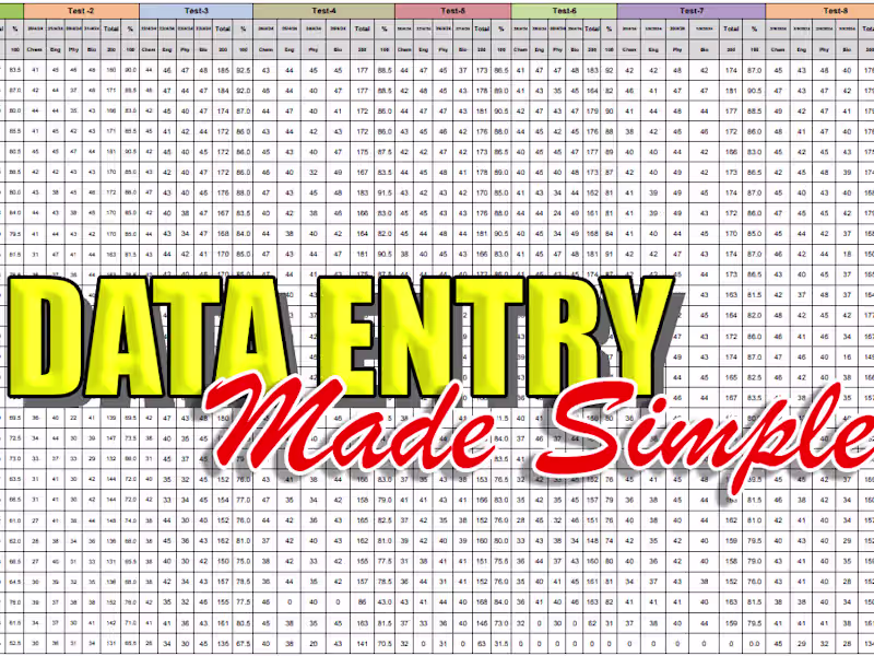 Cover image for Data Entry Specialist