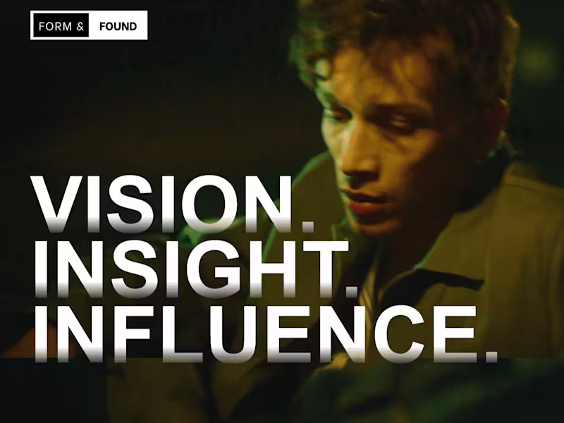 Cover image for Form and Found: Squarespace Website