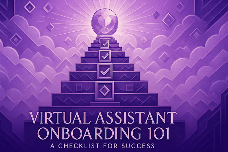 Cover image for Virtual Assistant Onboarding 101: A Checklist for Success