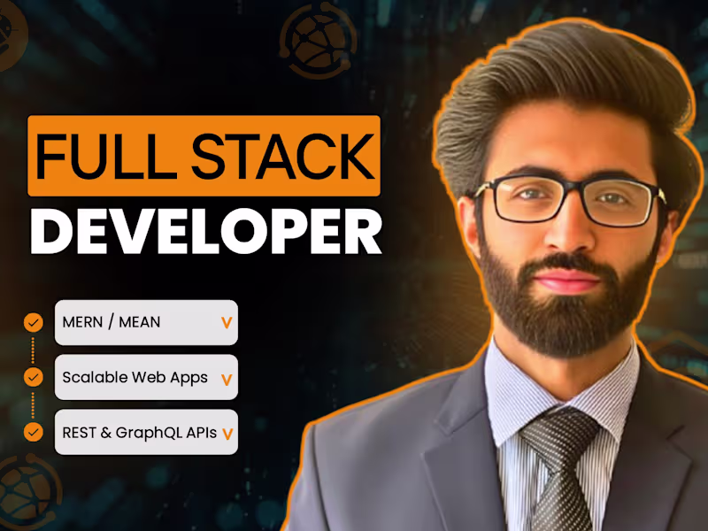 Cover image for Full Stack Development | Next.js & Node.js Expert