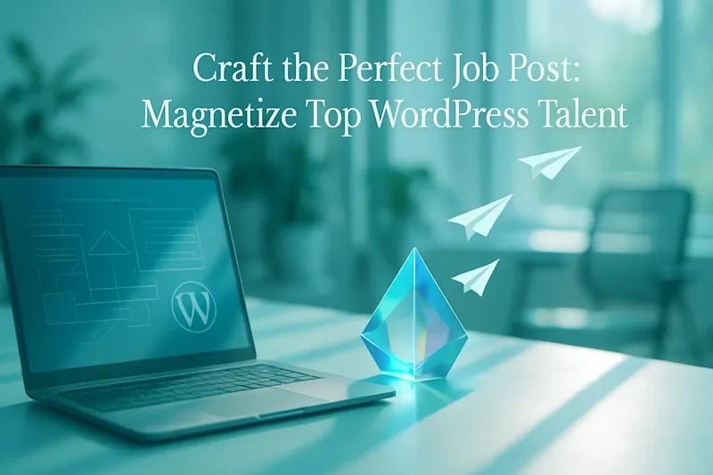 Cover image for Craft the Perfect Job Post: Magnetize Top WordPress Talent