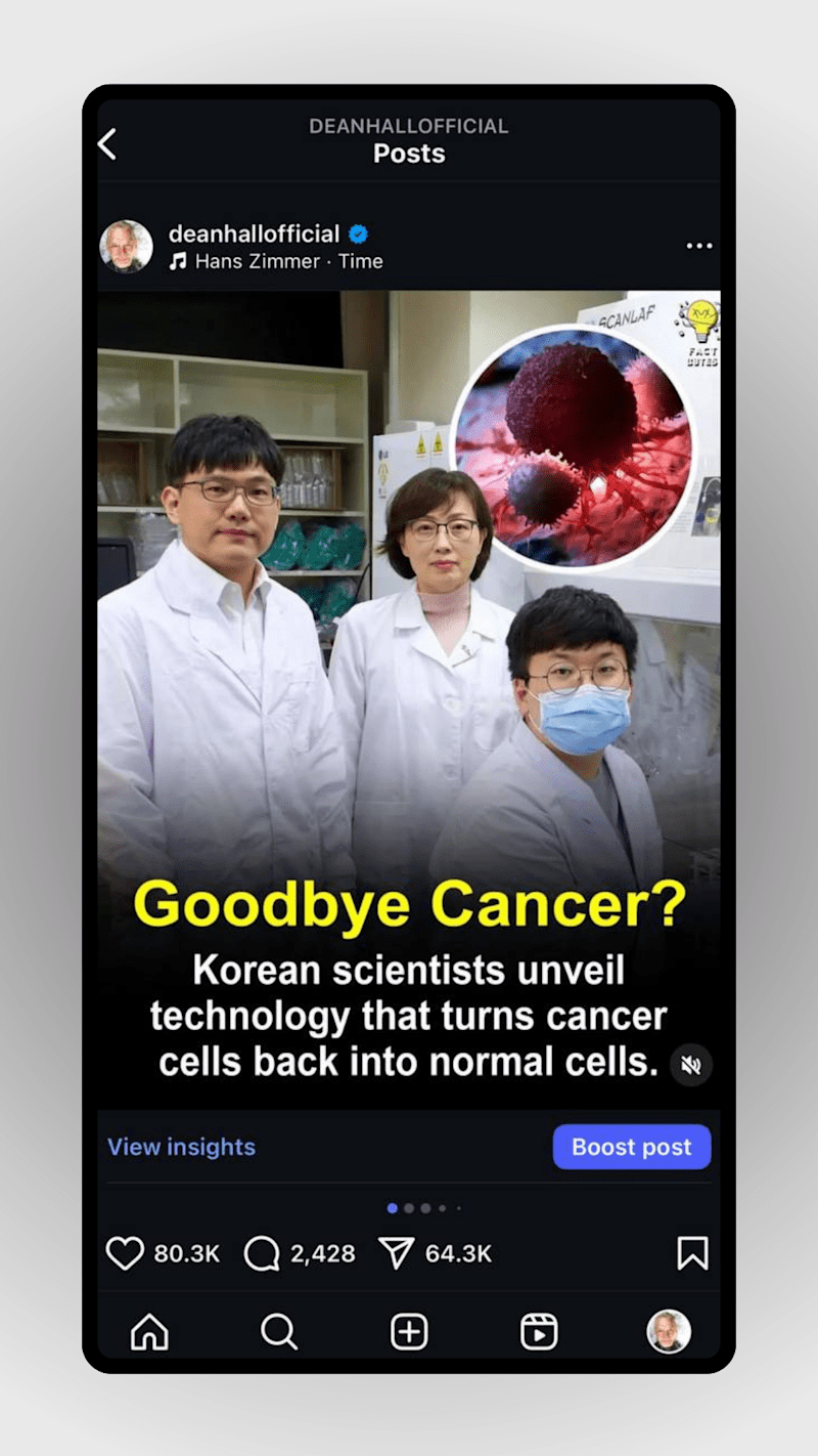 Cover image for 2.8M people reached and 2.4k Leads generated with 1 post