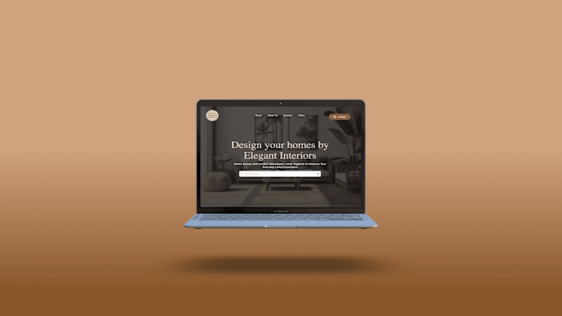 Cover image for Email Capture Page for Furniture Store - Figma to HTML/CSS/JS