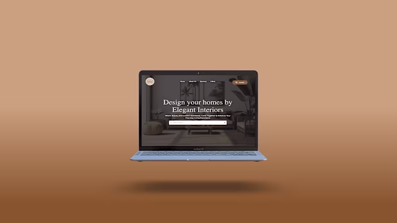 Cover image for Email Capture Page for Furniture Store - Figma to HTML/CSS/JS