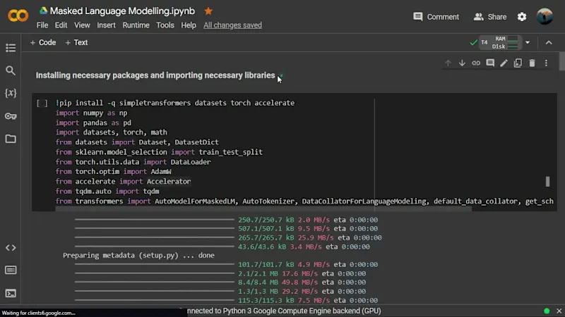 Cover image for Masked Language Modeling In Python | NLP Projects