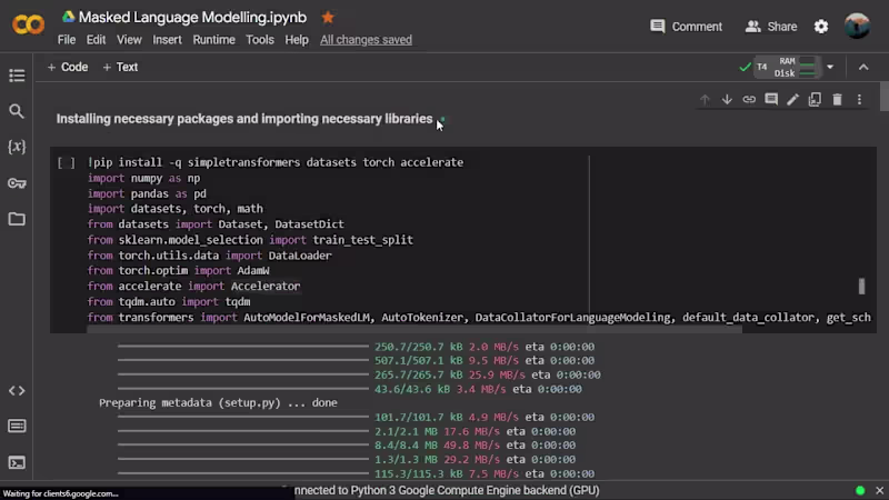 Cover image for Masked Language Modeling In Python | NLP Projects