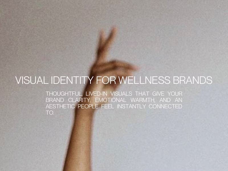 Cover image for Visual Identity for Wellness Brands