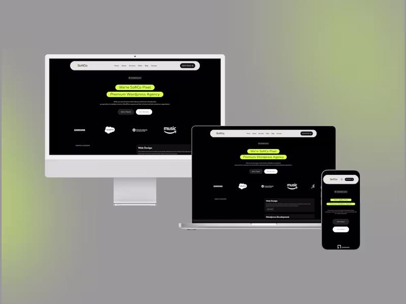 Cover image for Sofico Pixel - Website Agency Development