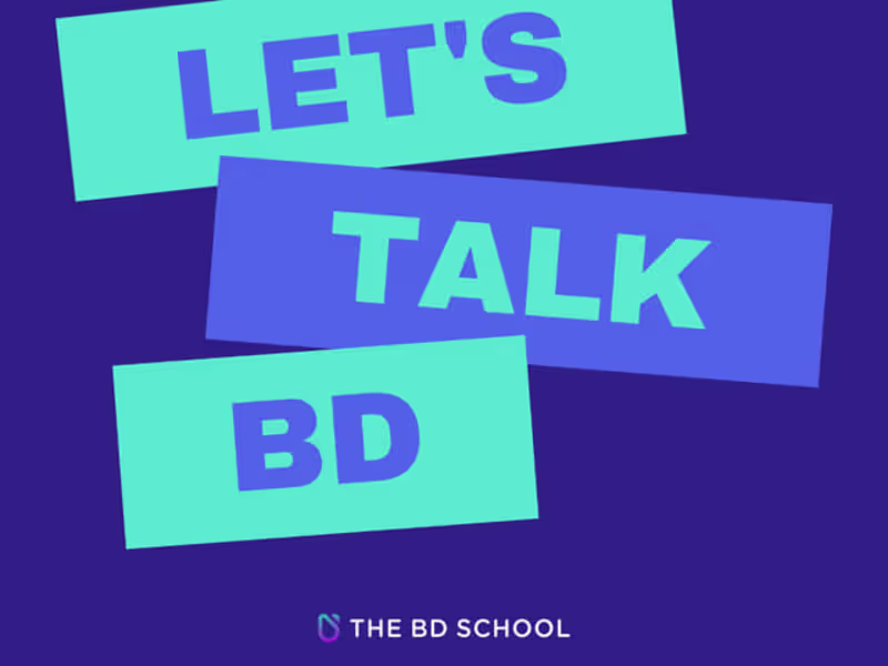 Cover image for Podcast: Let's Talk Business Development