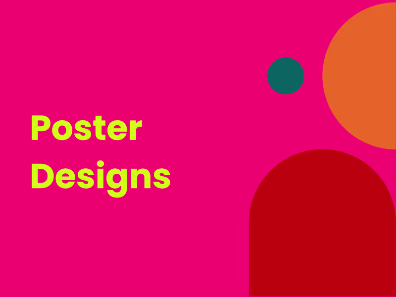 Cover image for Poster Design