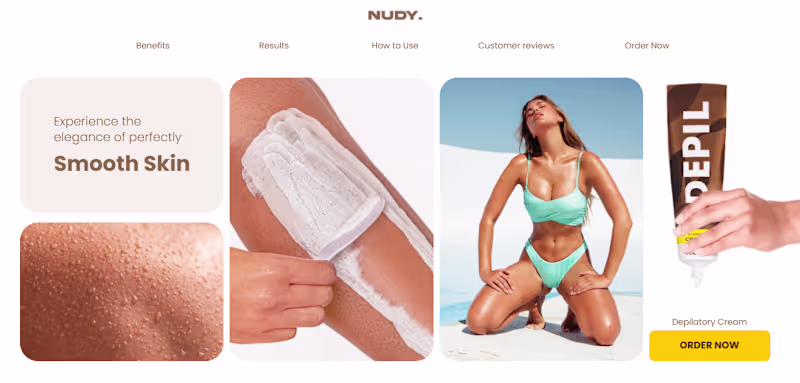 Cover image for Conversion Copy for a New Hair Removal Disruptor