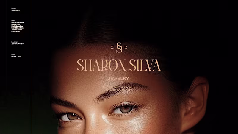 Cover image for Elegant Branding and Website Design for Sharon Silva