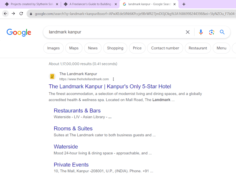 Cover image for SEO Optimization for Landmark Kanpur