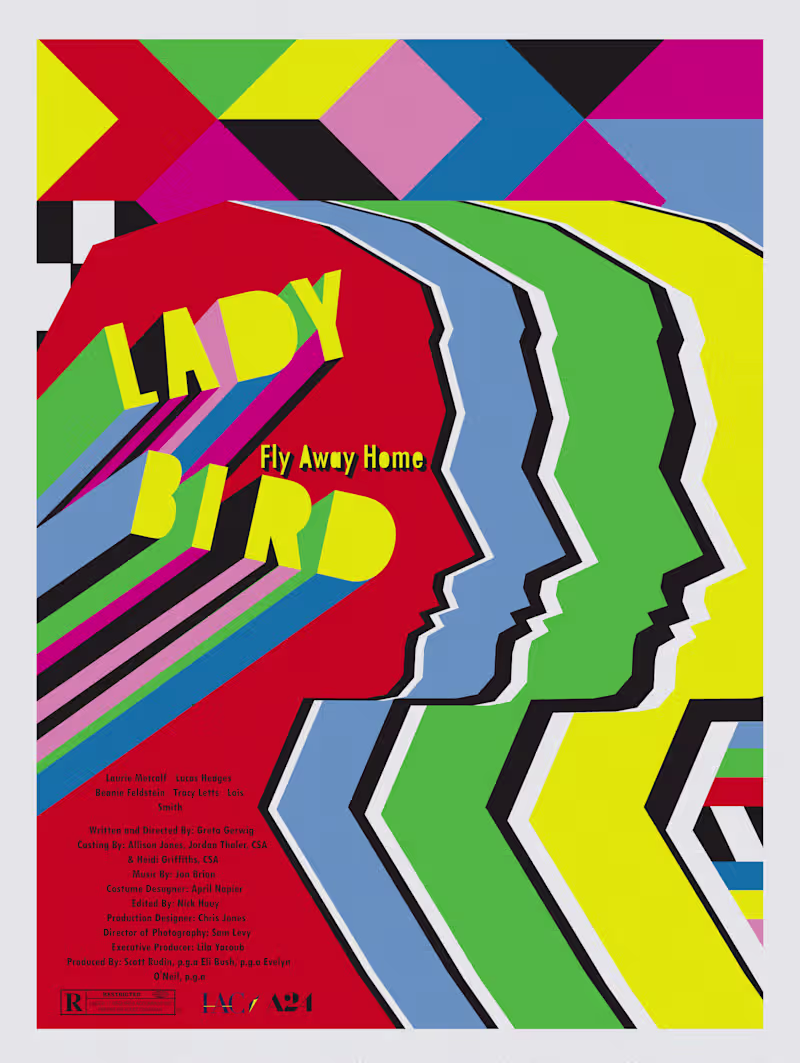 Cover image for Lady Bird Poster Design