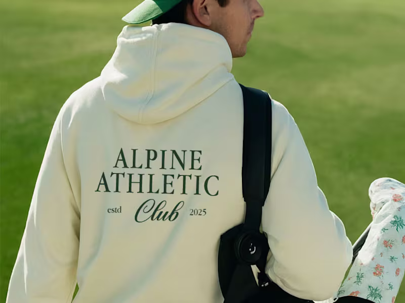 Cover image for Logo concept developed for a luxury athletic brand. They wan...