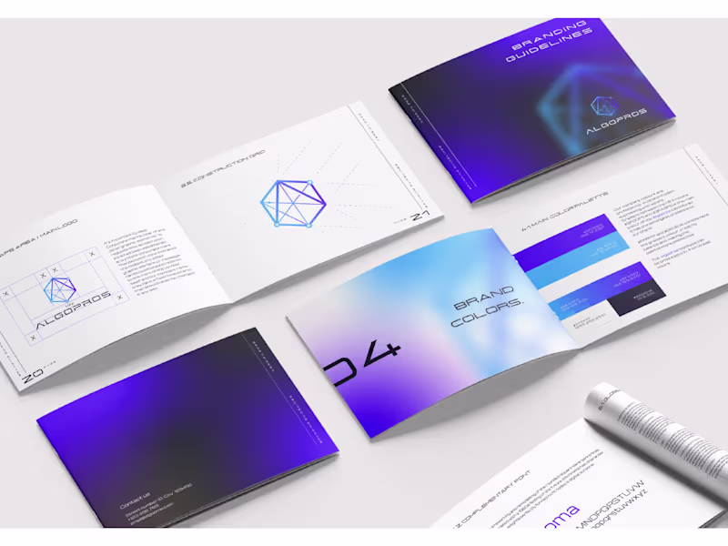 Cover image for Brand Guideline Design